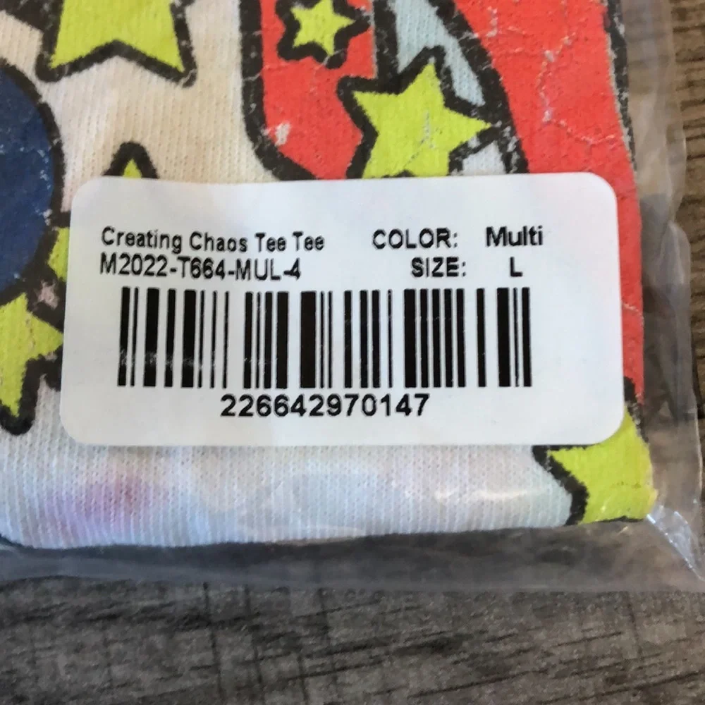 NWT  Creating Chaos Tie-Dye Tee - Size L - Picture 3 of 4